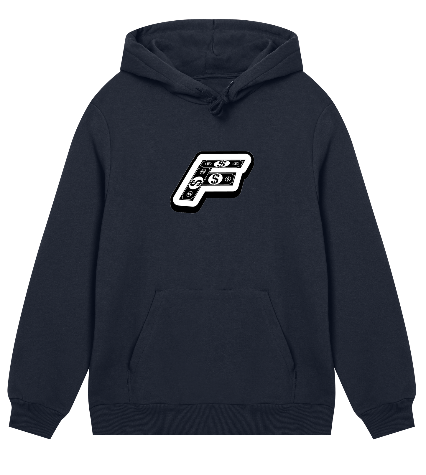 F on my chest - Mens Regular Hoodie