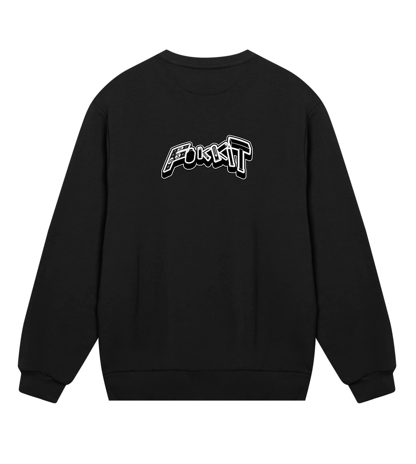 Fukkit front back classic sweatshirt