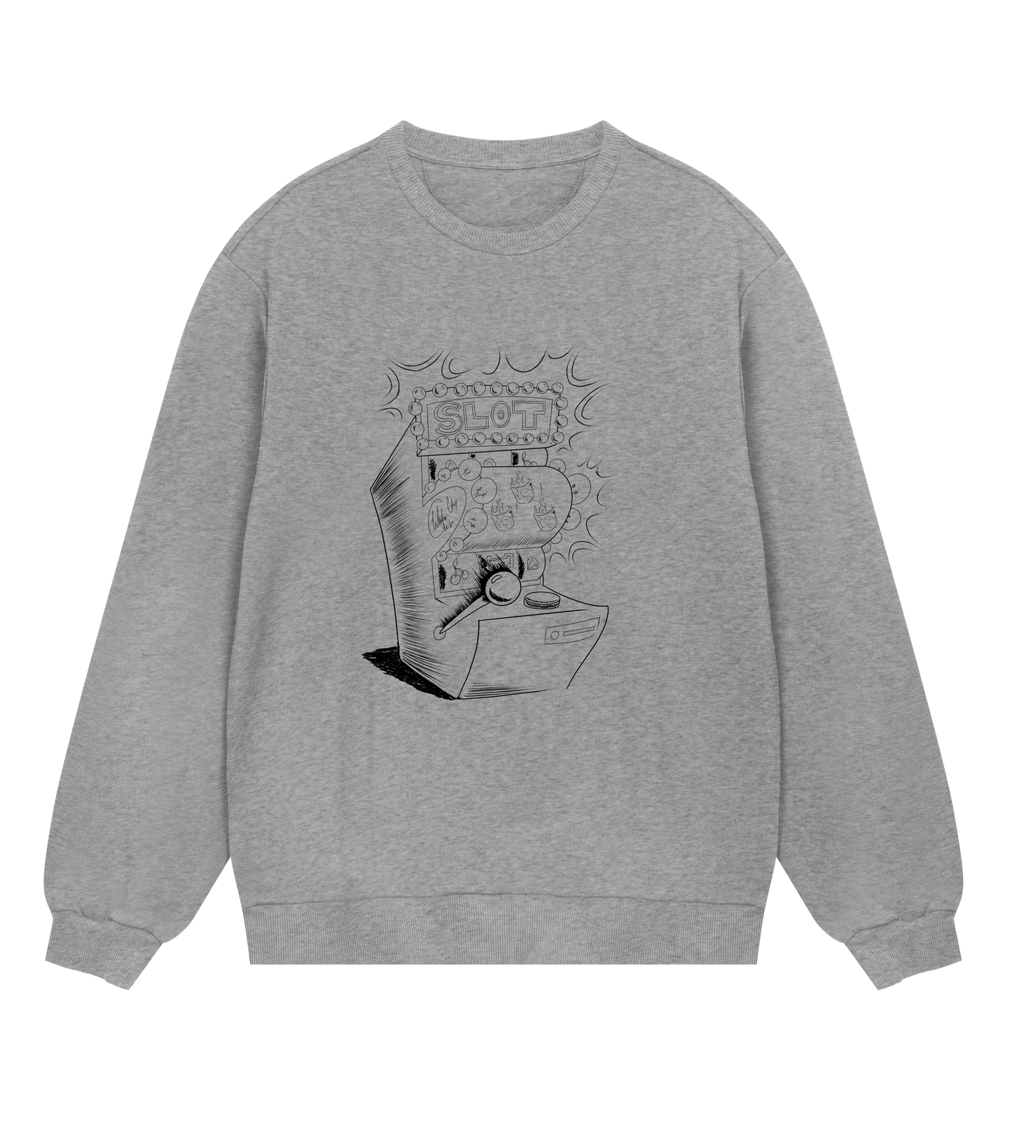 Whiskey City Club Slots - Mens Regular Sweatshirt