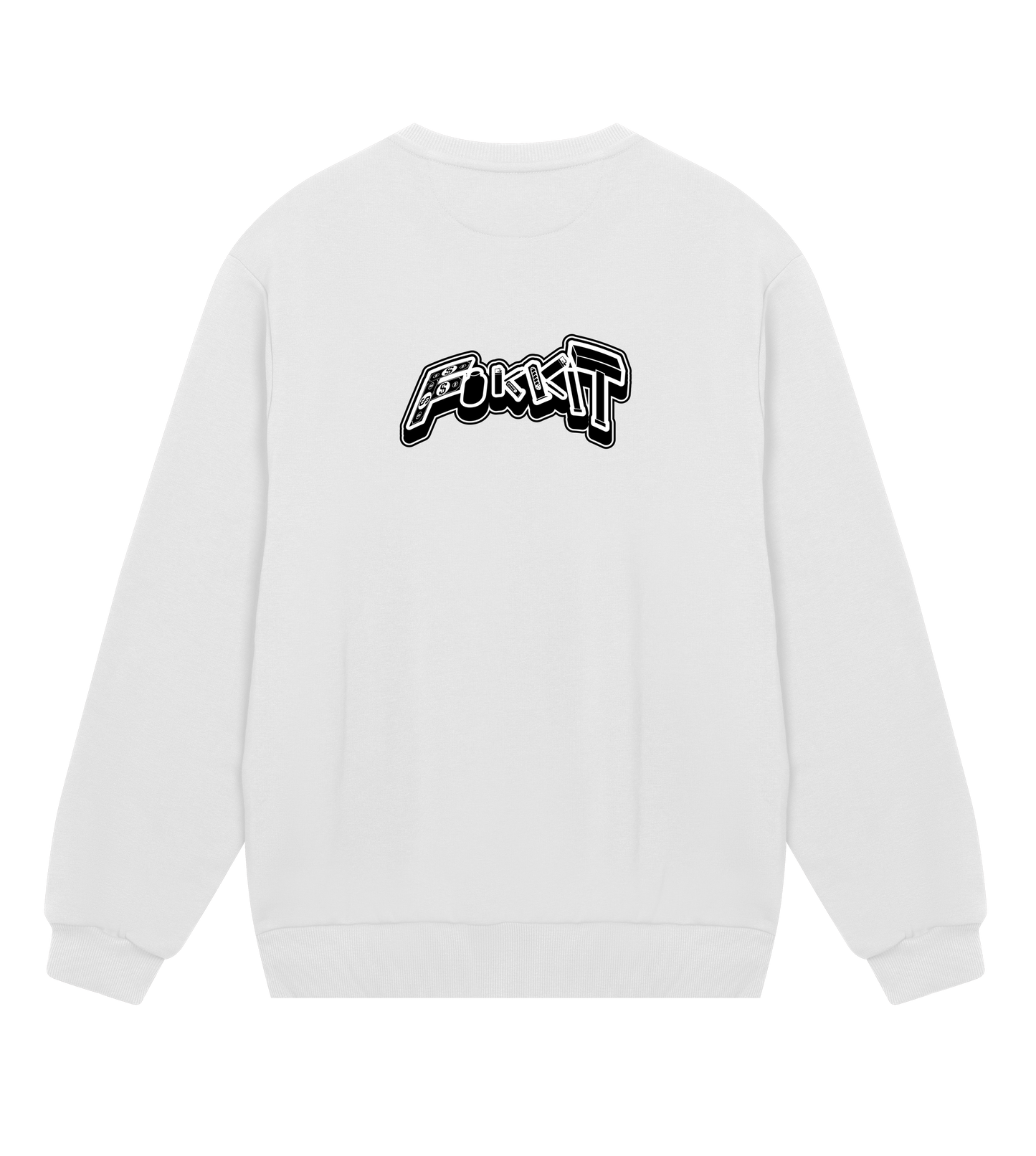 Fukkit front back classic sweatshirt